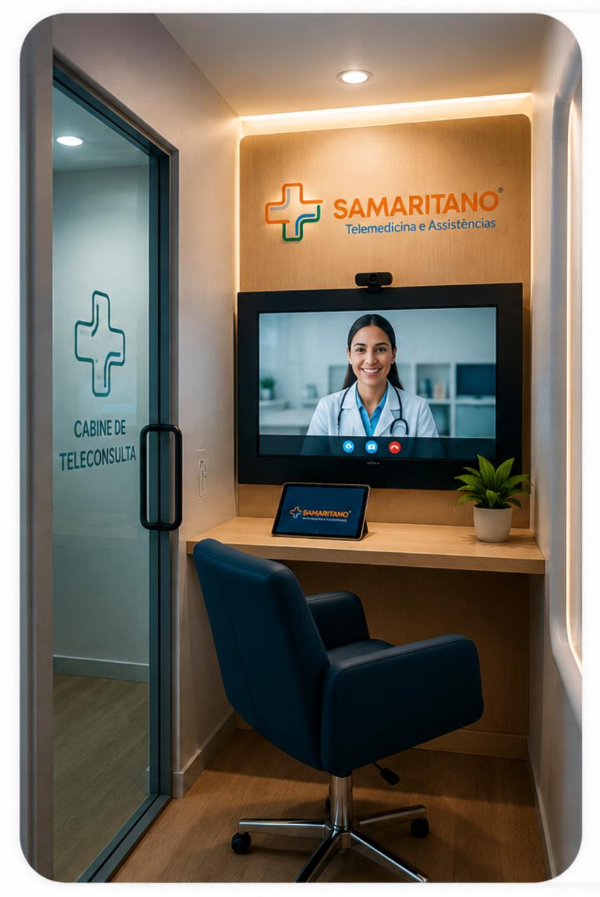 Cabine de Teleconsulta Samaritano